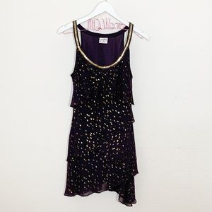 🌺FLASH SALE🌺Free People Brown Gold Ruffled